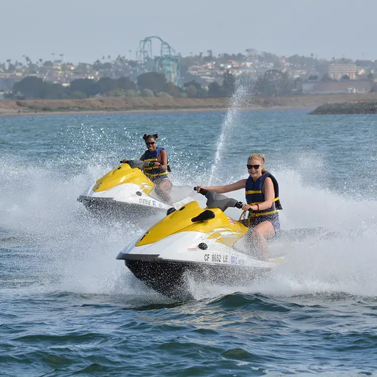 waverunners on northeast Mission Bay